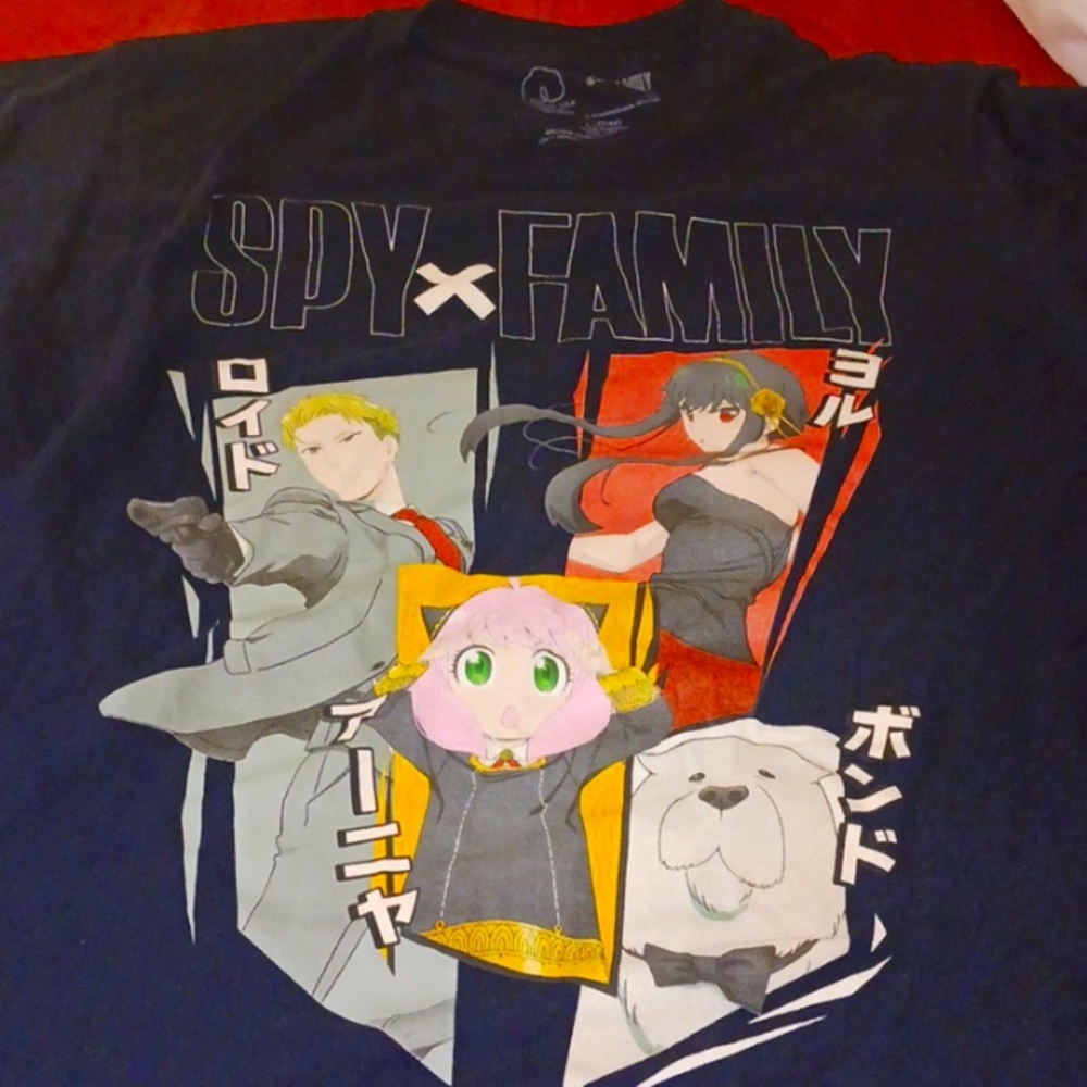 Multiple color SPY X FAMILY L (42/44) T SHRIT